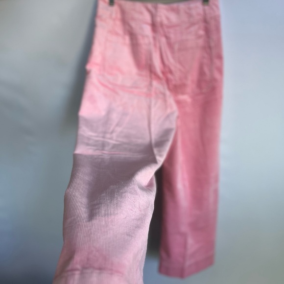 NWT Anthropologie Maeve The Colette Cropped Wide-Leg Corduroy Pants - Picture 2 of 14